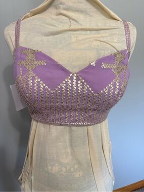NWT top to a Lehenga, size 14